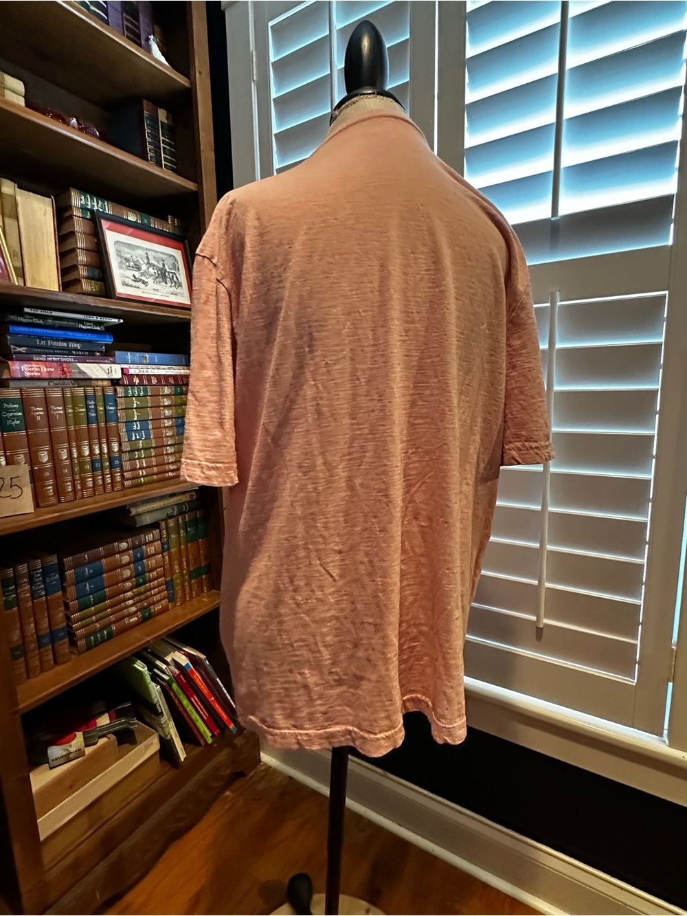 H&M Mauve Ribbed Henley Top - Picture 6 of 10